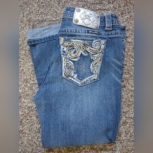 Miss Me Boyfriend Capri Jeans 28